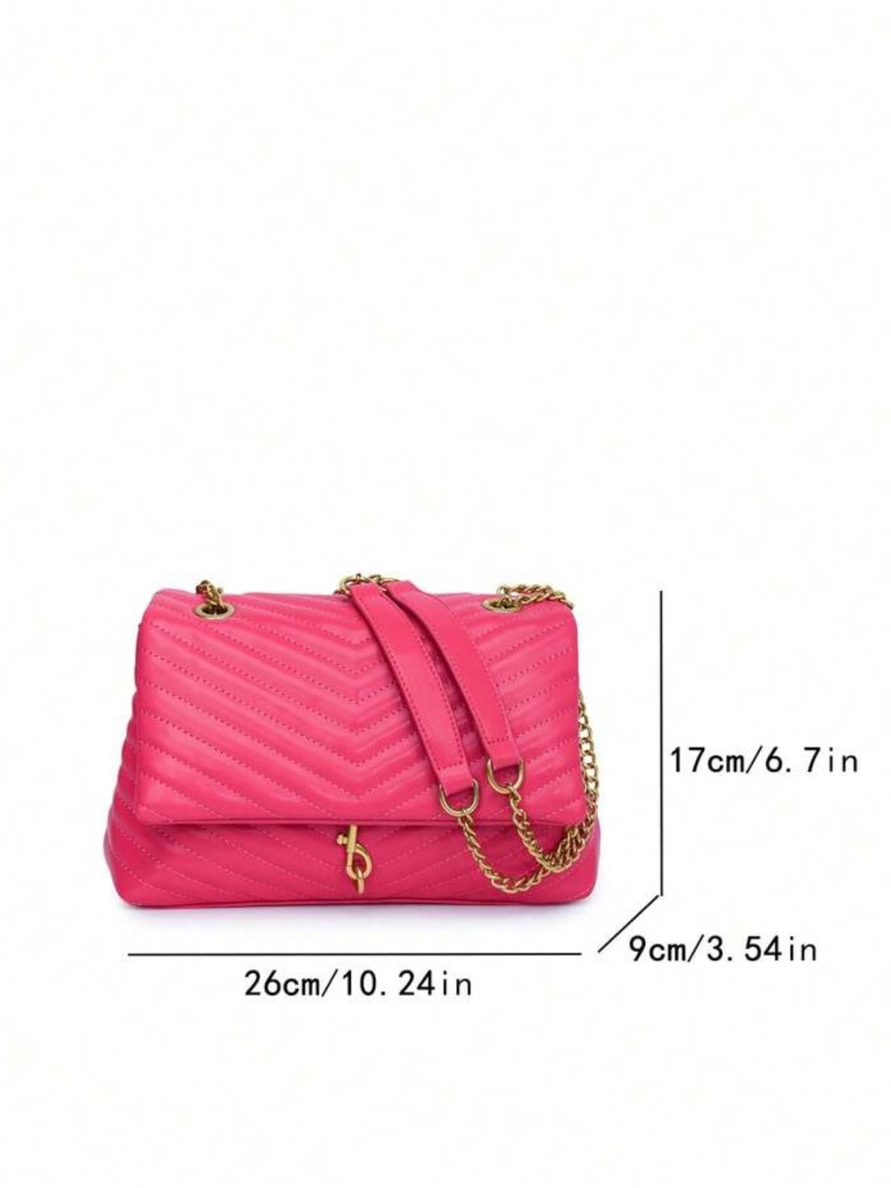 Embroidery Thread Chain Stitching Women's Shoulder Bag - Picture 4 of 4